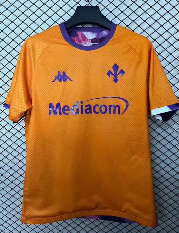 Thailand Quality(AAA) 25/26 Fiorentina Fourth Reversible Soccer Jersey