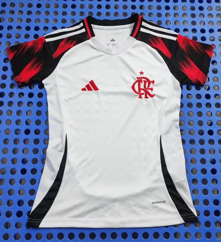 Thailand Quality(AAA) 2025 Flamengo Away Women Soccer Jersey