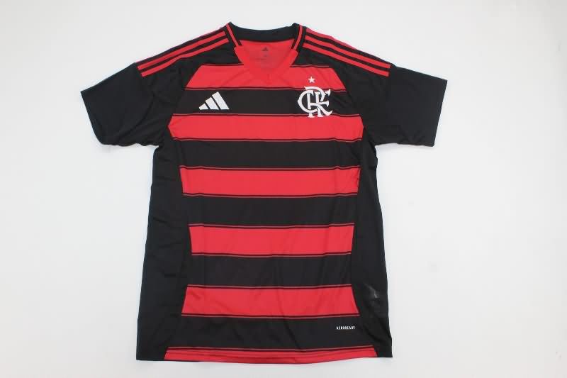 Thailand Quality(AAA) 2025 Flamengo Home Soccer Jersey