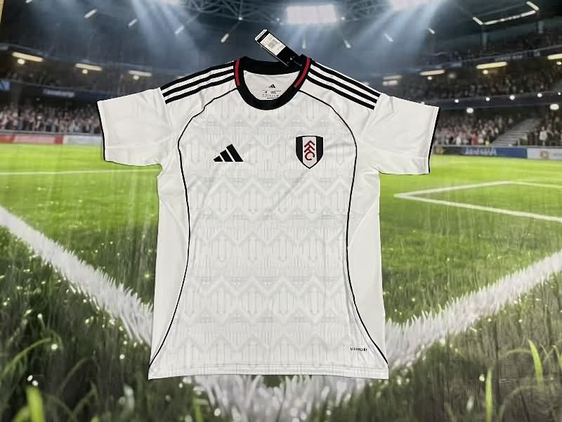 Thailand Quality(AAA) 25/26 Fulham Home Soccer Jersey