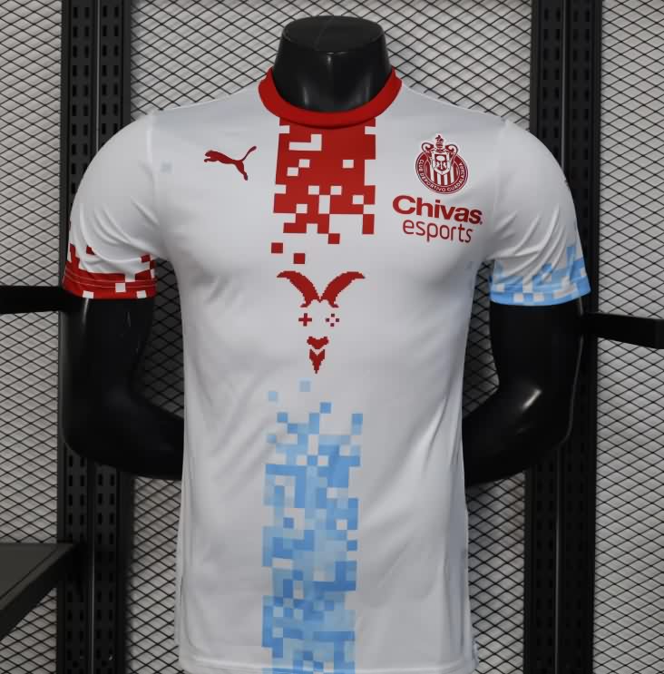 Thailand Quality(AAA) 25/26 Guadalajara Esports Soccer Jersey (Player)