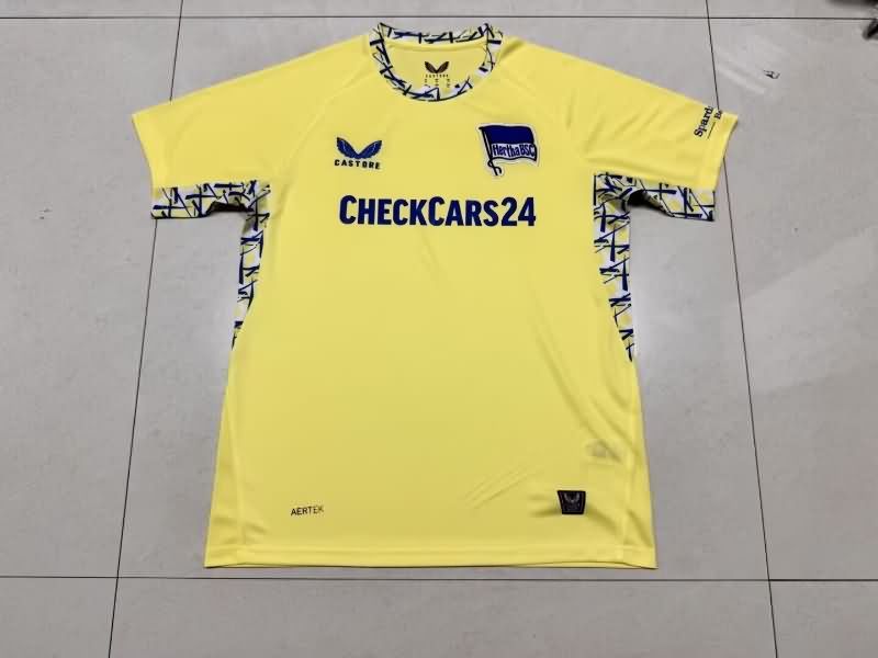 Thailand Quality(AAA) 25/26 Hertha BSC Third Soccer Jersey