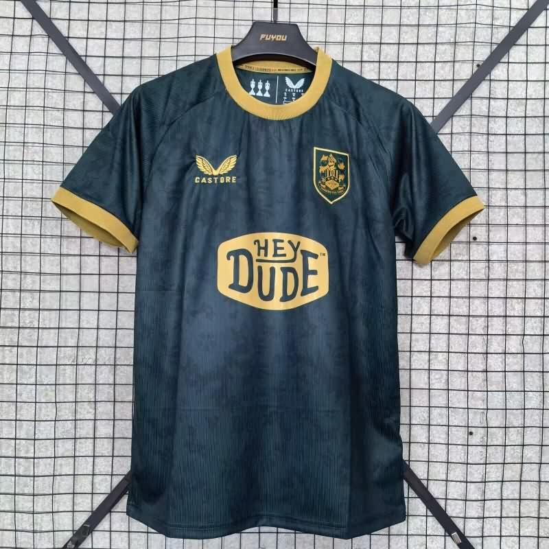 Thailand Quality(AAA) 25/26 Huddersfield Town Third Soccer Jersey
