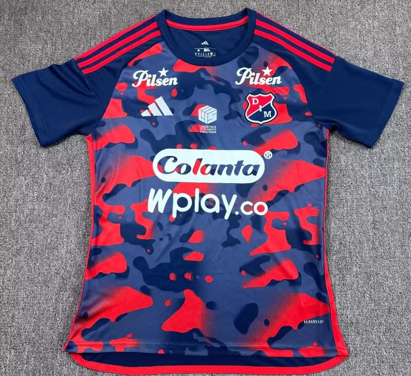 Thailand Quality(AAA) 2025 Independiente De Medellin Away Soccer Jersey