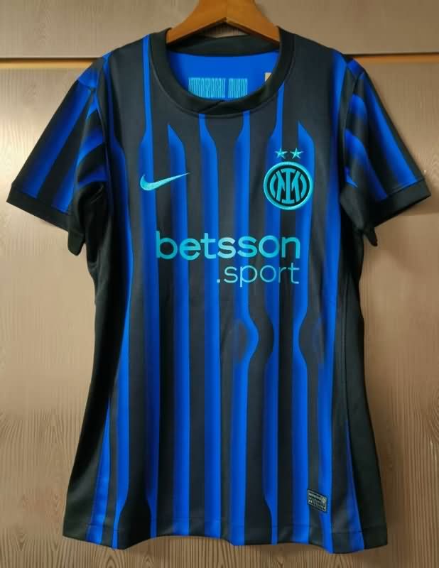 Thailand Quality(AAA) 25/26 Inter Milan Home Women Soccer Jersey