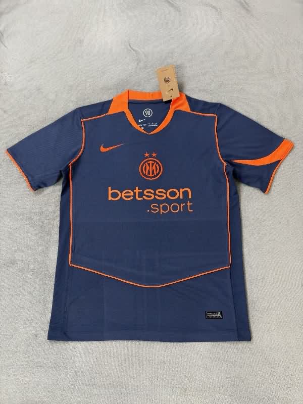Thailand Quality(AAA) 25/26 Inter Milan Third Soccer Jersey