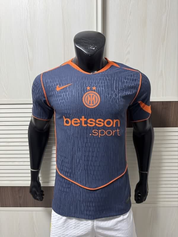 Thailand Quality(AAA) 25/26 Inter Milan Third Soccer Jersey (Player)