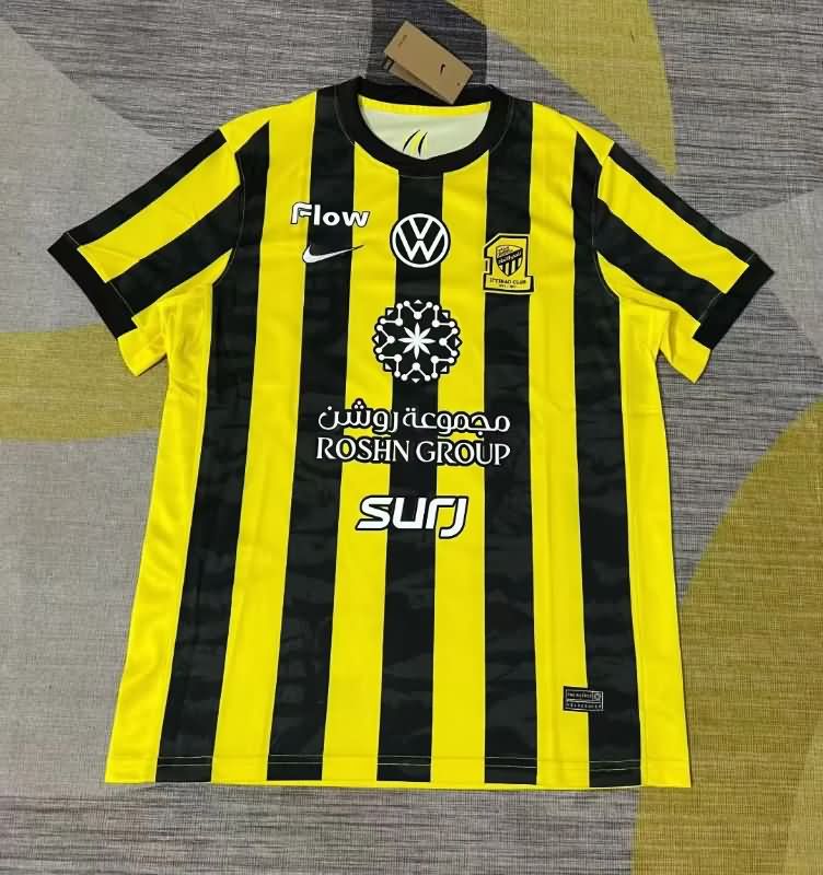 Thailand Quality(AAA) 25/26 Ittihad Home Soccer Jersey