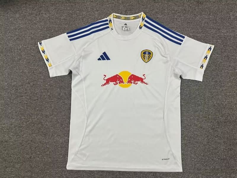 Thailand Quality(AAA) 25/26 Leeds United Home Soccer Jersey