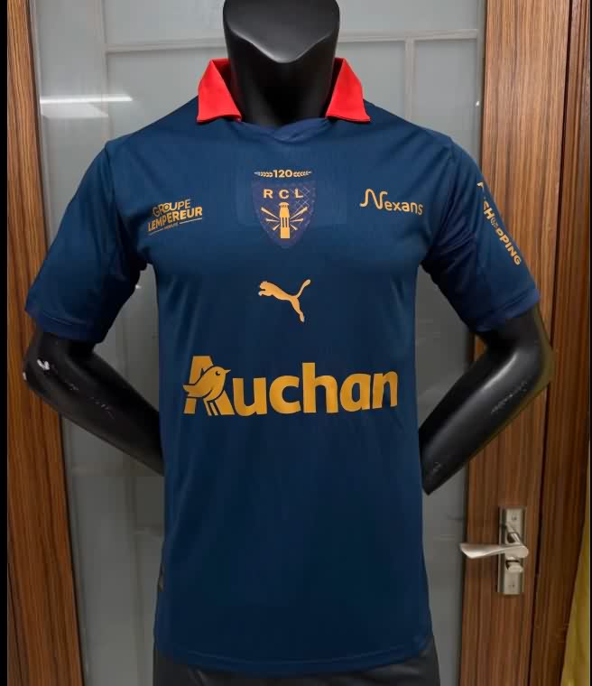 Thailand Quality(AAA) 25/26 Lens Fourth Soccer Jersey