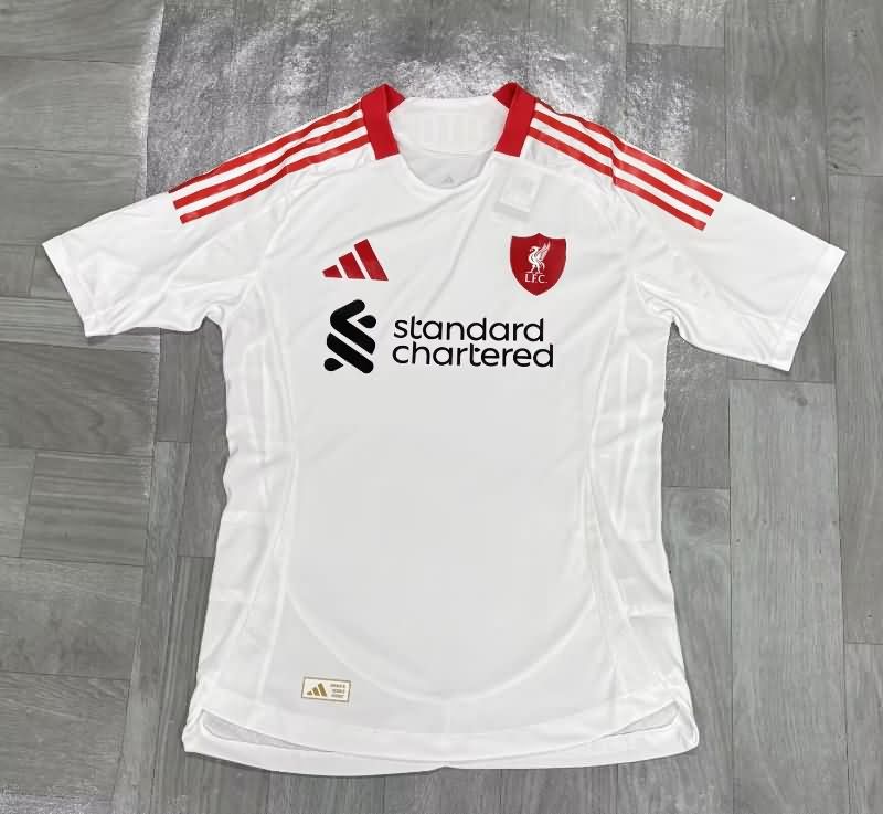 Thailand Quality(AAA) 25/26 Liverpool Away Soccer Jersey (Player) Leaked