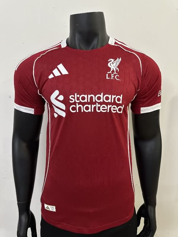 Thailand Quality(AAA) 25/26 Liverpool Home Soccer Jersey (Player) Leaked