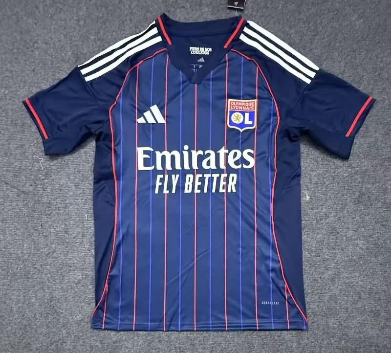 Thailand Quality(AAA) 25/26 Lyon Away Soccer Jersey