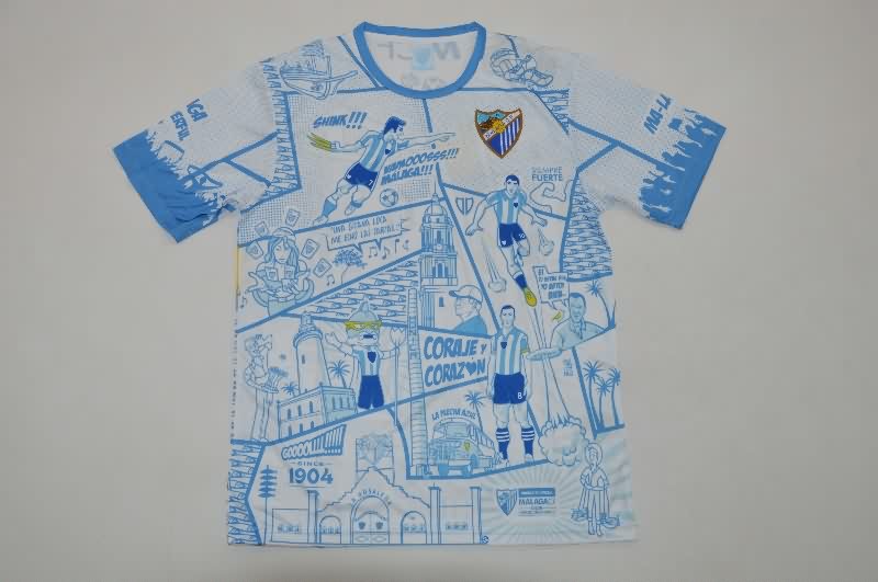 Thailand Quality(AAA) 25/26 Malaga Special Soccer Jersey