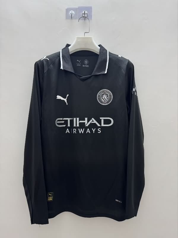 Thailand Quality(AAA) 25/26 Manchester City Away Long Sleeve Soccer Jersey