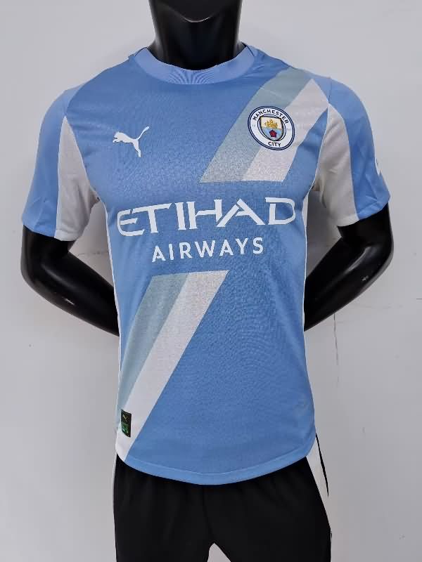 Thailand Quality(AAA) 25/26 Manchester City Home Soccer Jersey (Player) Leaked