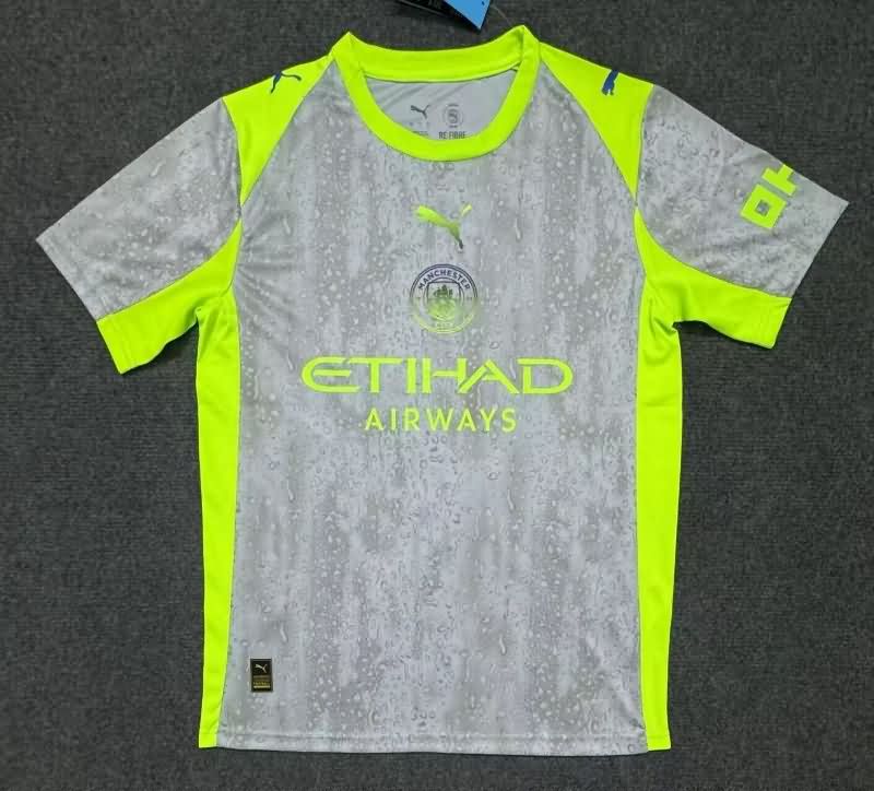 Thailand Quality(AAA) 25/26 Manchester City Third Soccer Jersey