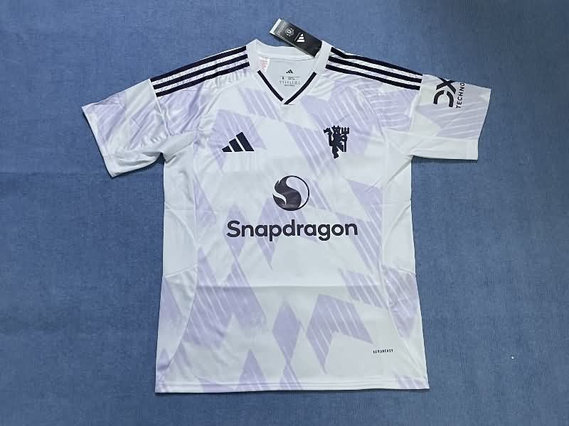 Thailand Quality(AAA) 25/26 Manchester United Away Soccer Jersey Leaked