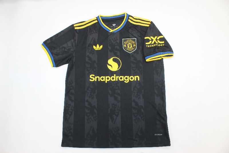 Thailand Quality(AAA) 25/26 Manchester United Third Soccer Jersey