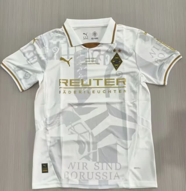 Thailand Quality(AAA) 25/26 Monchengladbach Special Soccer Jersey