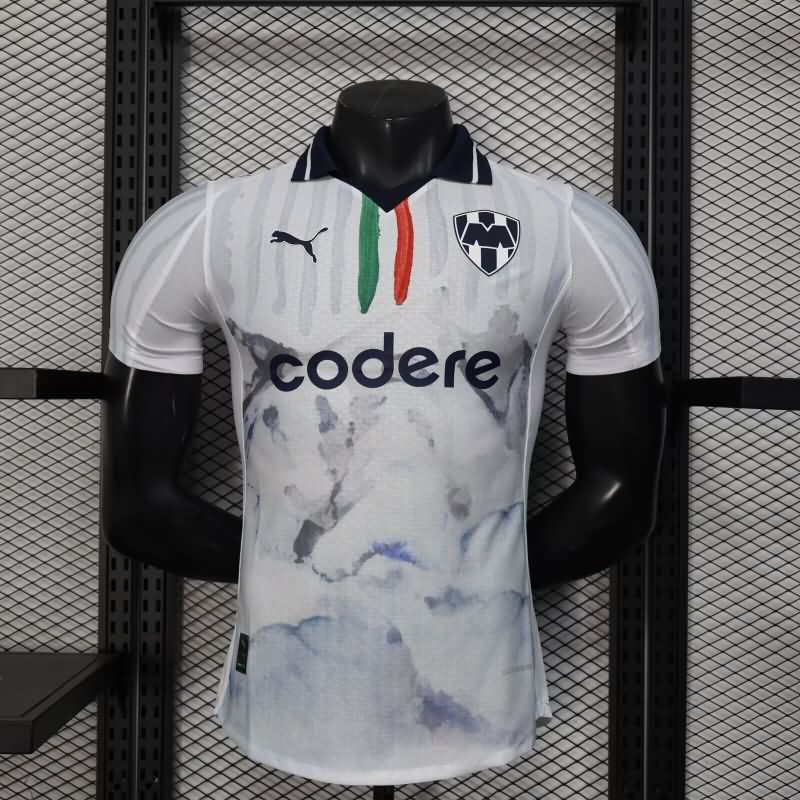 Thailand Quality(AAA) 2025 Club World Cup Monterrey Away Soccer Jersey (Player)