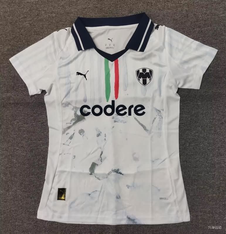 Thailand Quality(AAA) 2025 Club World Cup Monterrey Away Women Soccer Jersey
