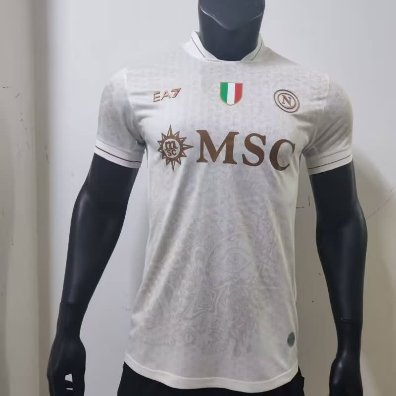 Thailand Quality(AAA) 25/26 Napoli Away Soccer Jersey (Player)