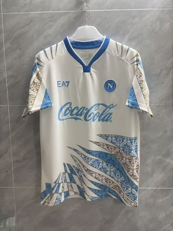 Thailand Quality(AAA) 25/26 Napoli Training Soccer Jersey 02