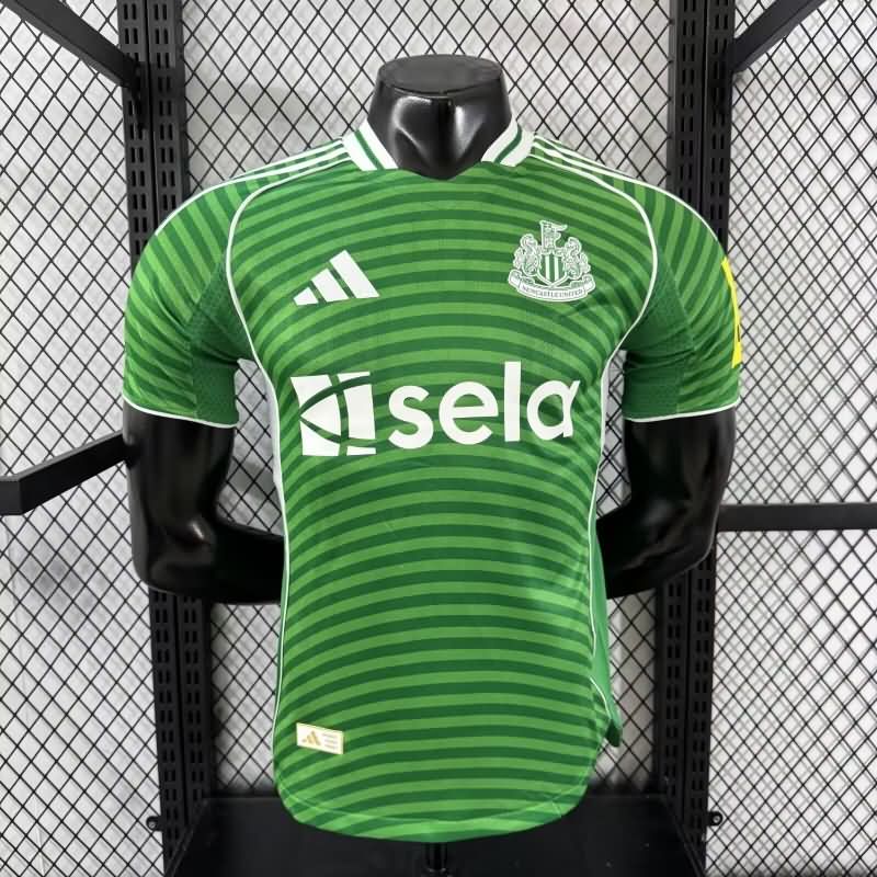 Thailand Quality(AAA) 25/26 Newcastle United Away Soccer Jersey (Player)