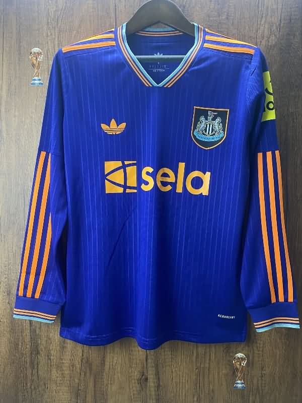 Thailand Quality(AAA) 25/26 Newcastle United Third Long Sleeve Soccer Jersey