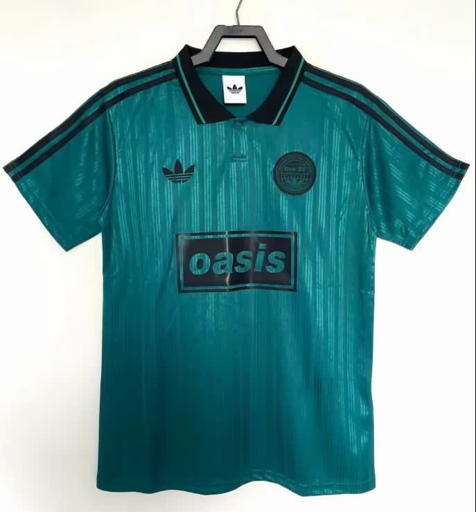 Thailand Quality(AAA) 2025 Oasis Green Soccer Jersey 02