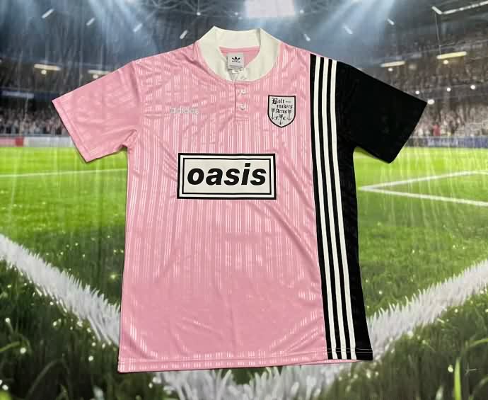 Thailand Quality(AAA) 2025 Oasis Pink Soccer Jersey 02