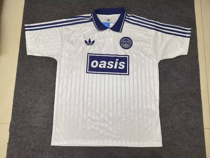 Thailand Quality(AAA) 2025 Oasis White Soccer Jersey 05
