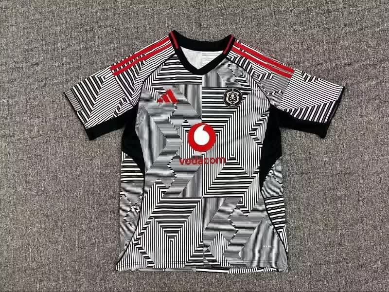Thailand Quality(AAA) 25/26 Orlando Pirates Away Soccer Jersey