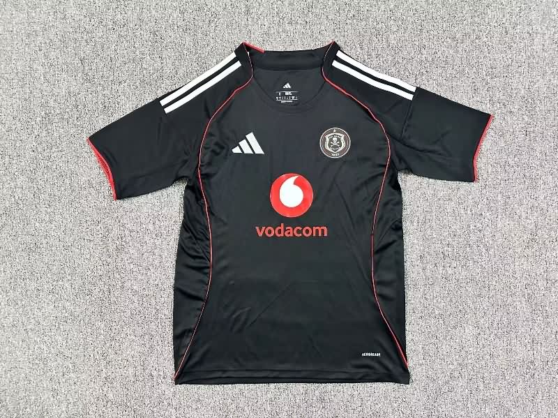Thailand Quality(AAA) 25/26 OrlandoPirates Home Soccer Jersey