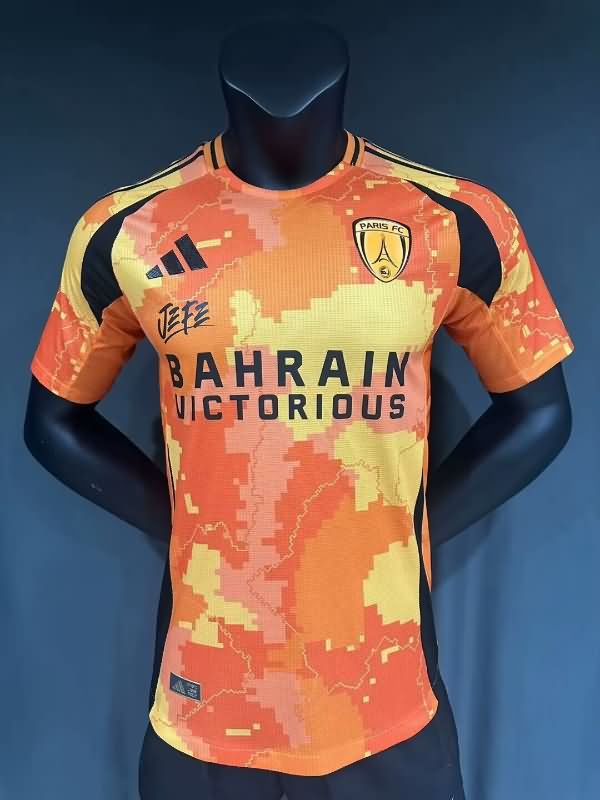 Thailand Quality(AAA) 25/26 Paris FC Third Soccer Jersey (Player)