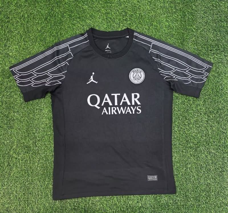 Thailand Quality(AAA) 25/26 Paris St Germain Black Soccer Jersey Leaked