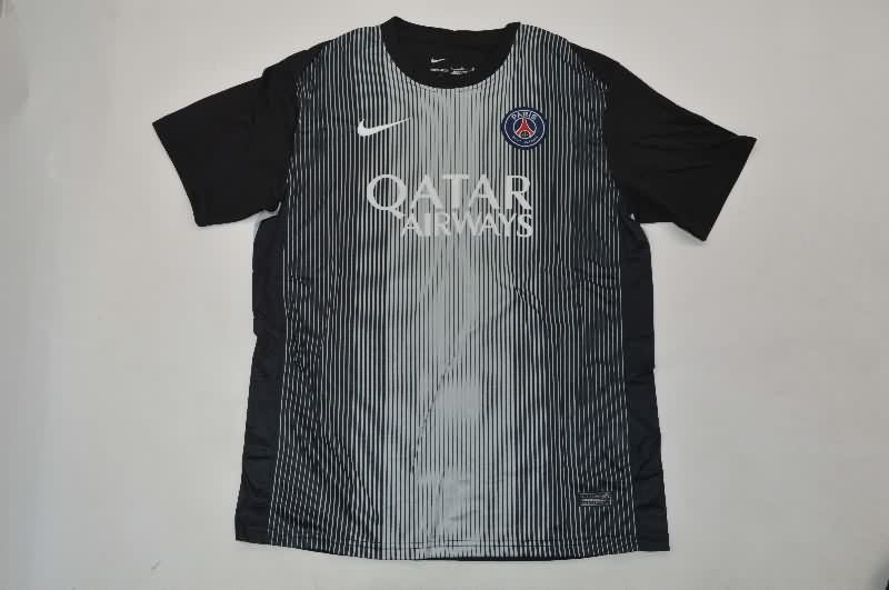 Thailand Quality(AAA) 25/26 Paris St Germain Goalkeeper Black Soccer Jersey