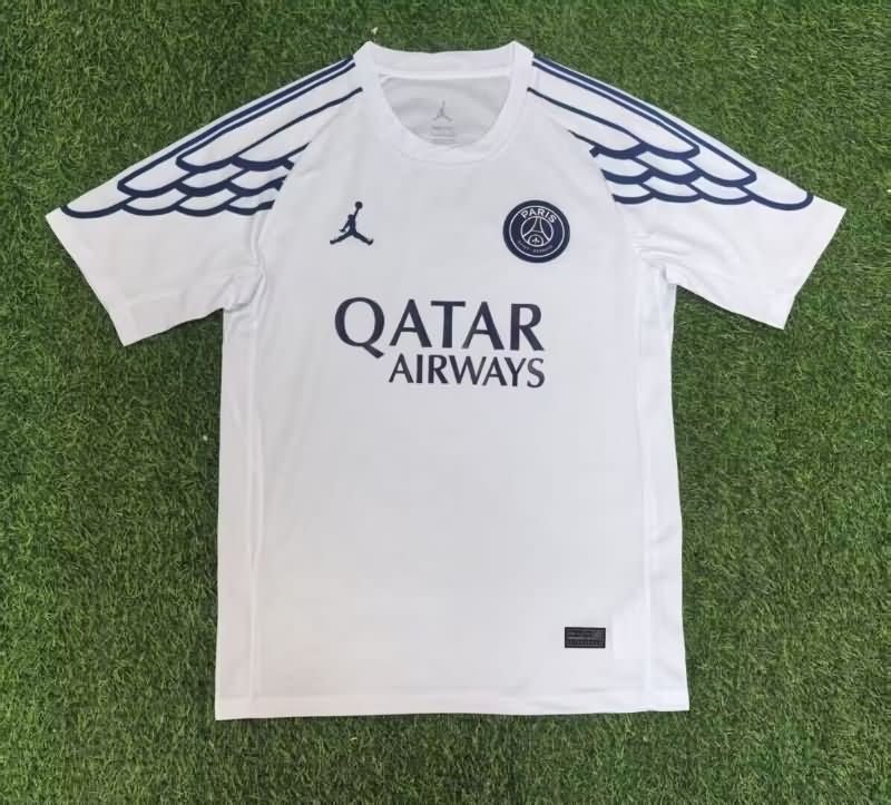 Thailand Quality(AAA) 25/26 Paris St Germain White Soccer Jersey