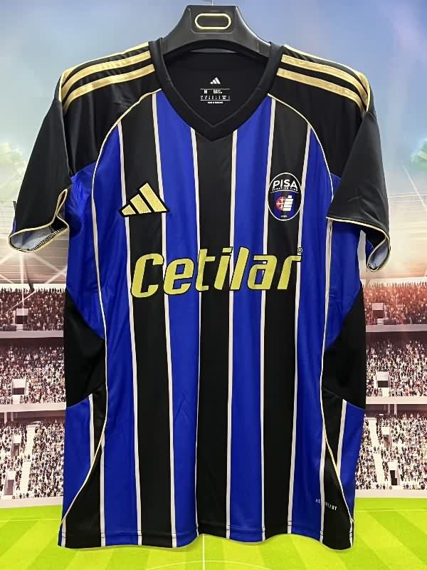 Thailand Quality(AAA) 25/26 Pisa Home Soccer Jersey