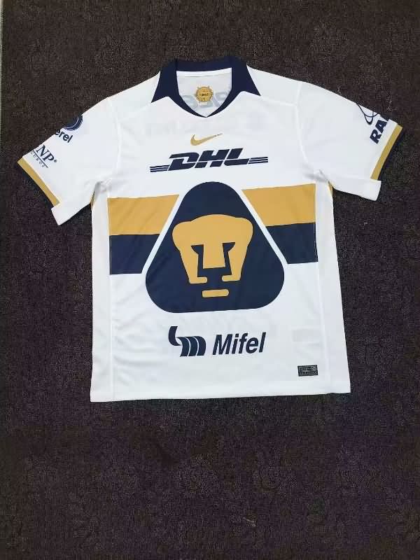 Thailand Quality(AAA) 25/26 Pumas UNAM Home Soccer Jersey