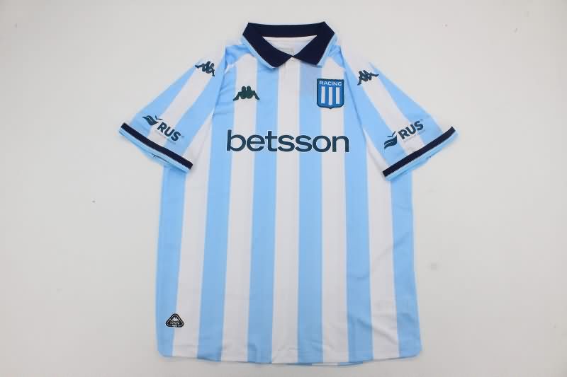 Thailand Quality(AAA) 2025 Racing Home Soccer Jersey