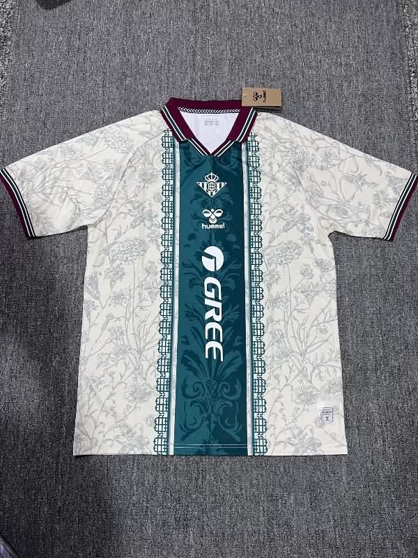 Thailand Quality(AAA) 25/26 Real Betis Special Soccer Jersey 02