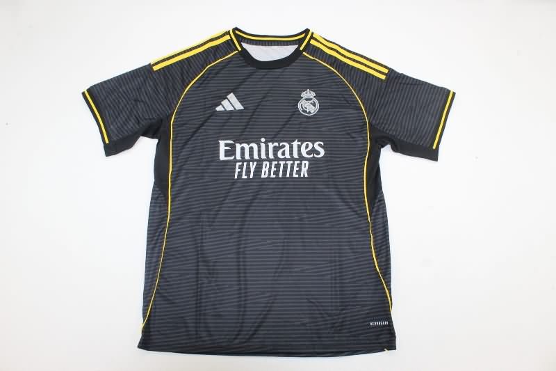 Thailand Quality(AAA) 25/26 Real Madrid Away Soccer Jersey Leaked