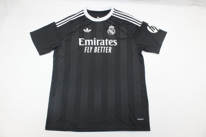 Thailand Quality(AAA) 25/26 Real Madrid Goalkeeper Black Soccer Jersey Leaked