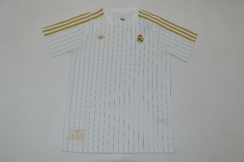 Thailand Quality(AAA) 25/26 Real Madrid White Soccer Jersey