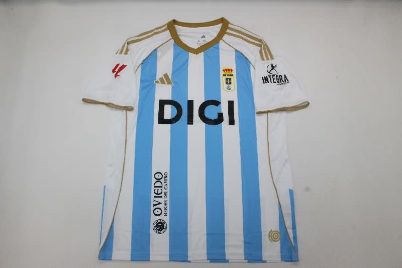 Thailand Quality(AAA) 25/26 Real Oviedo Third Soccer Jersey