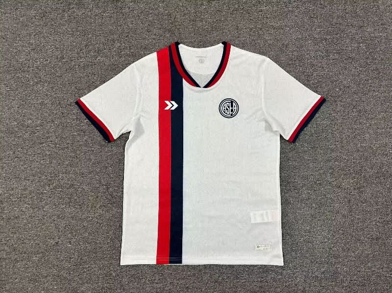 Thailand Quality(AAA) 2025 San Lorenzo Away Soccer Jersey