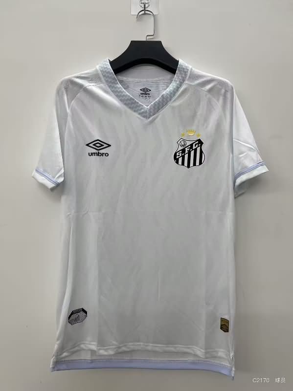 Thailand Quality(AAA) 2025 Santos Home Soccer Jersey (Player)