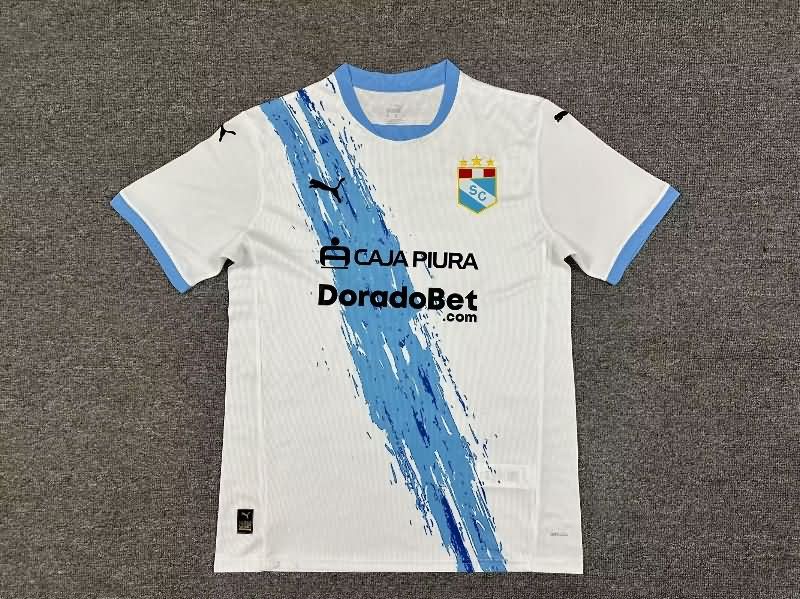 Thailand Quality(AAA) 2025 Sporting Cristal Away Soccer Jersey